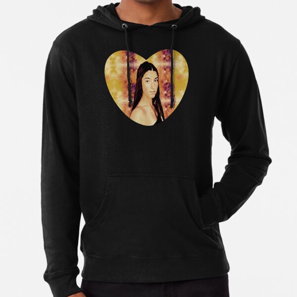 Dibujo de Charli d Amelio Sudadera ligera con capucha