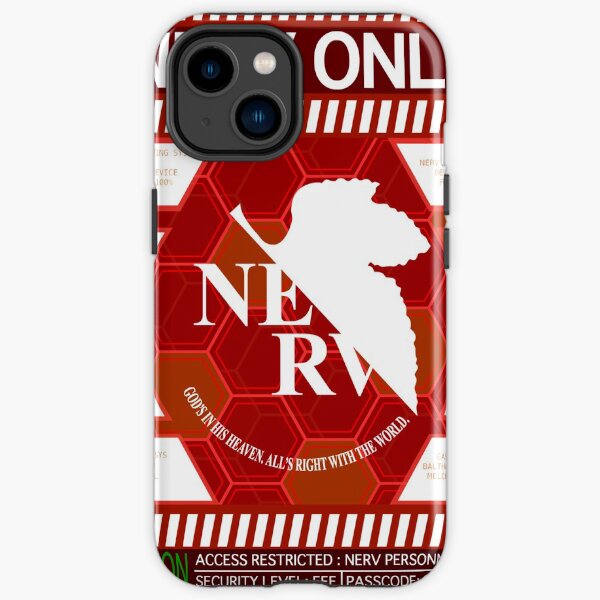 Nerv Only - Evangelion iPhone Tough Case