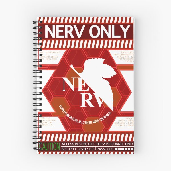 Item preview, Nerv Only - Evangelion designed and sold by xAmalie.