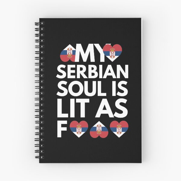 Item preview, My Serbian Soul is Lit AF designed and sold by HelloFromAja.