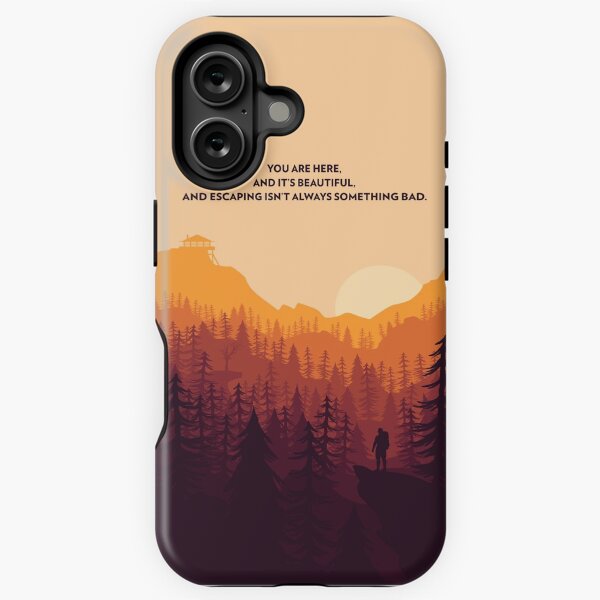 Artikel-Vorschau von Firewatch Minimalist Quote, designt und verkauft von Stibo.