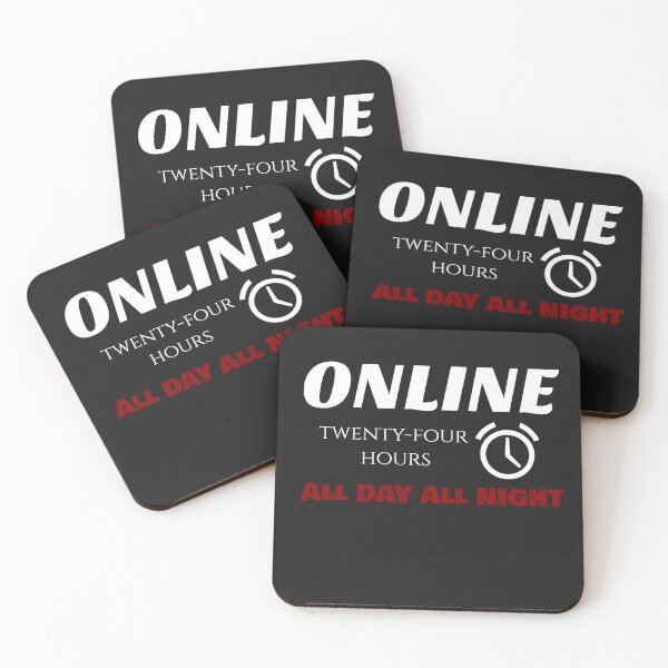 Item preview, Online twenty-four hours all day all night shirt designed and sold by SoonSeen.