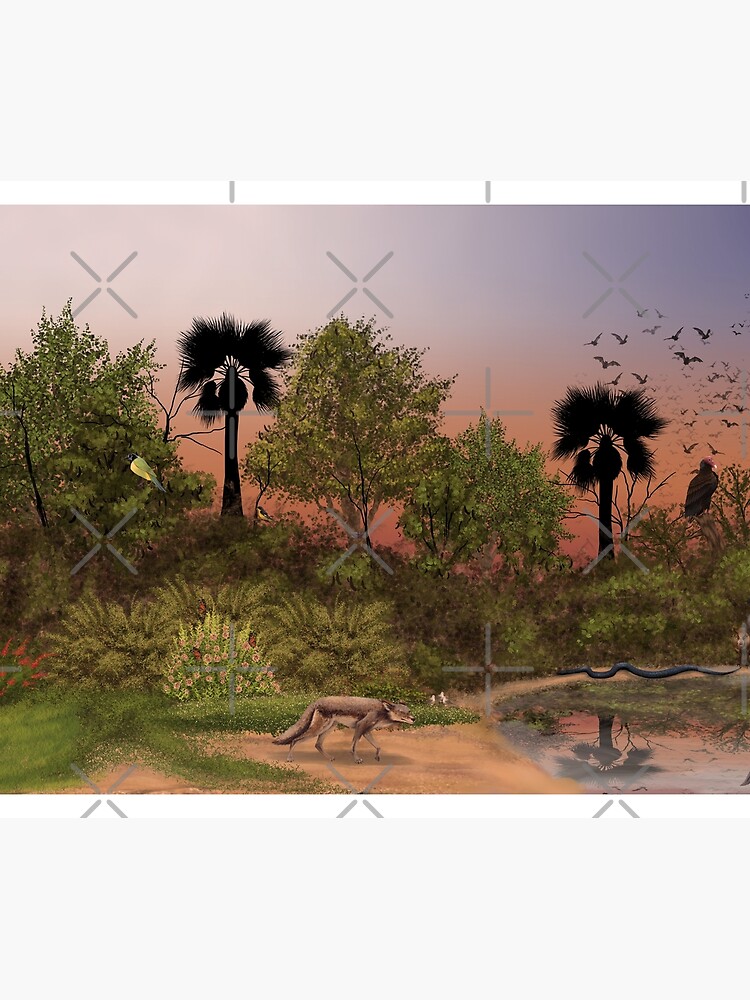 Rio Grande Valley Digital Painting Tapestry By Inuyasha907 Redbubble