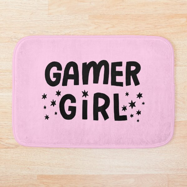 Item preview, Gamer Girl Hand-Lettered (Black) designed and sold by BirdShapes.