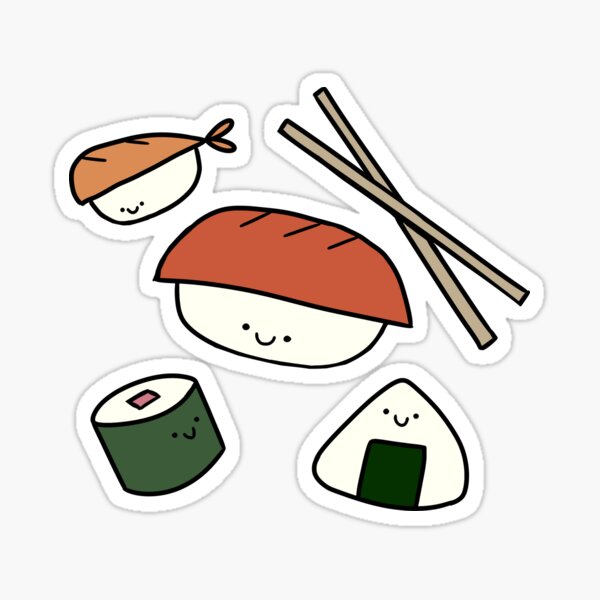 Item preview, Cute Sushi designed and sold by Atheena.