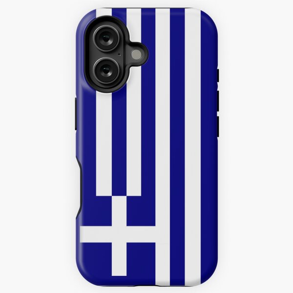 Item preview, Greece Flag designed and sold by pjwuebker.