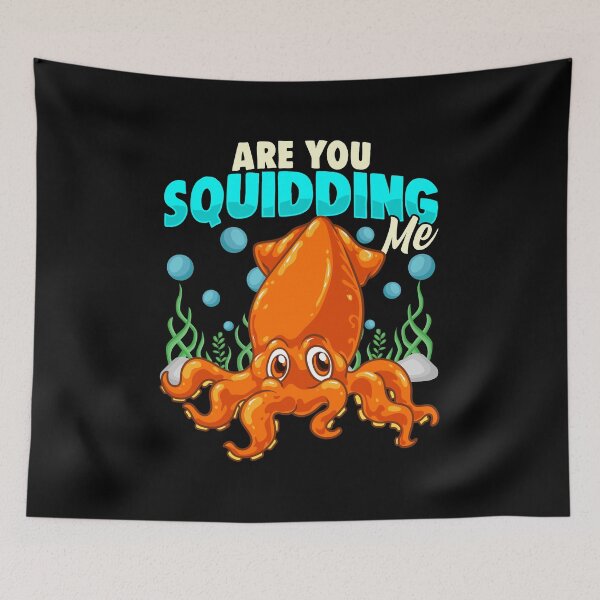 Item preview, Cute & Funny Are You Squidding Me Joke Squid Pun designed and sold by perfectpresents.