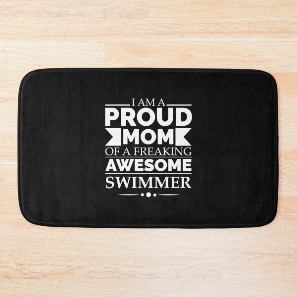 Item preview, Proud mom of an awesome swimmer designed and sold by losttribe.