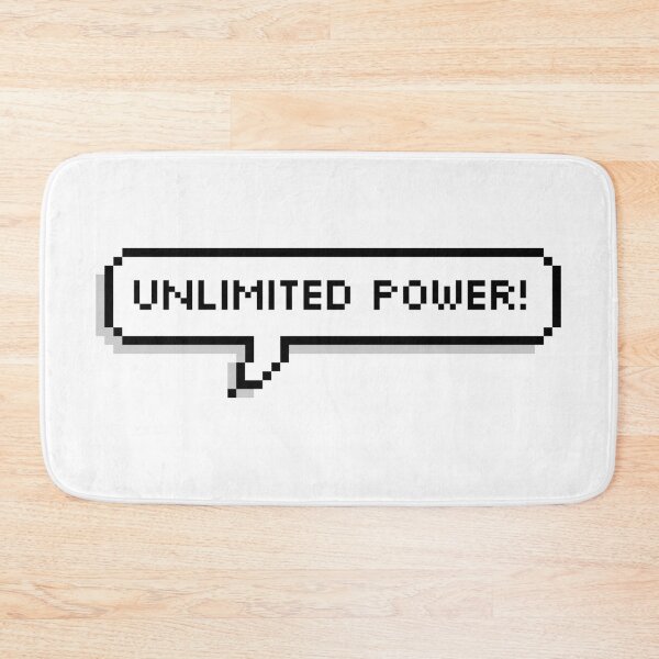 Item preview, Power! Pixel Speech Bubble designed and sold by Lemon  Merch.