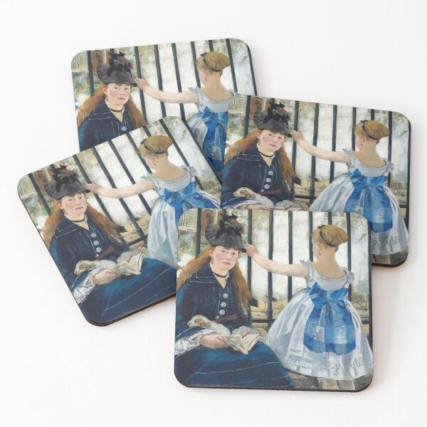Item preview, Painting Art, Édouard Manet Artist Paintings, The Railway designed and sold by SasyJamArt.