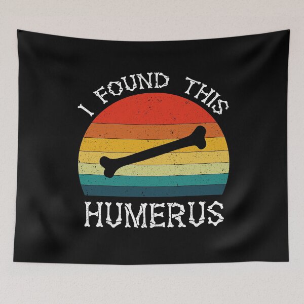 Item preview, I Found This Humerus Funny Pun Joke Vintage sun Skeleton Bone Dad Joke designed and sold by Md. Manjur Ahamed.
