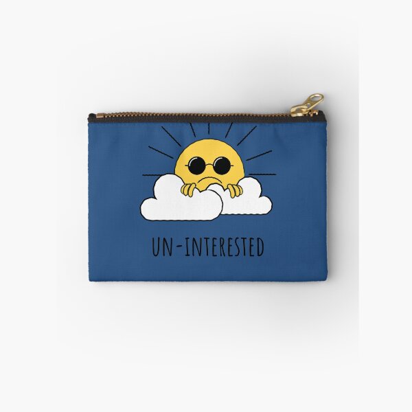 Item preview, Uninterested - mean sarcactic doodle designed and sold by fahim96.