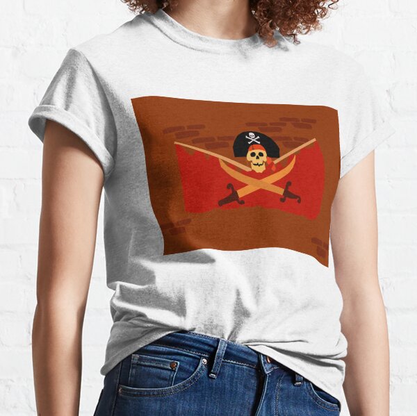 Pirates Gold Sword and Skull Pirate Pride' Maternity T-Shirt