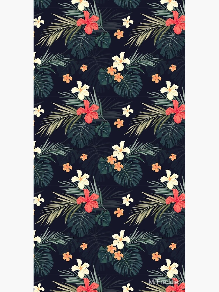 Dark tropical flowers by MrFreddie