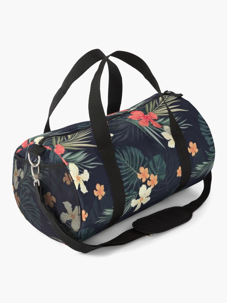 tropical duffle bag