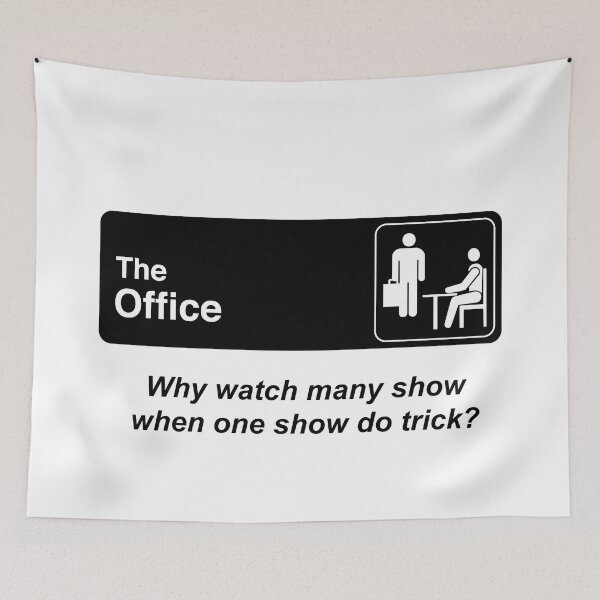 Item preview, Why Watch Many Show When One Show Do Trick? The Office | v.3 designed and sold by RocketPunchSC.