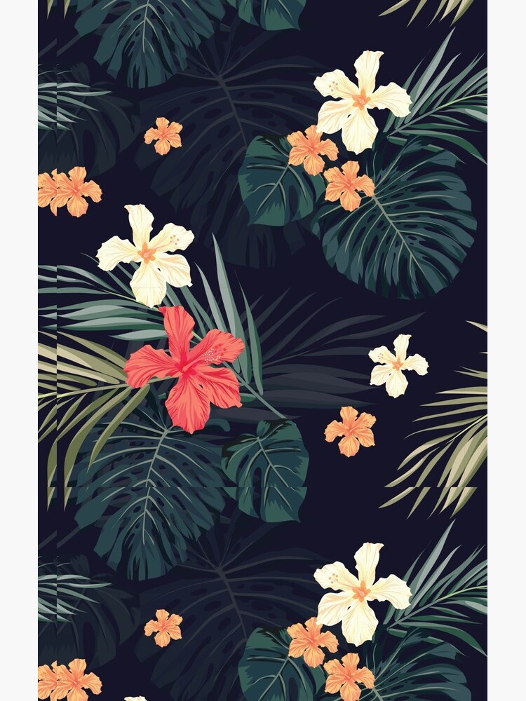 Dark tropical flowers by MrFreddie