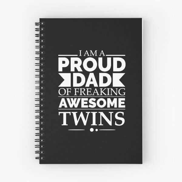 Item preview, Proud dad of awesome twins designed and sold by losttribe.