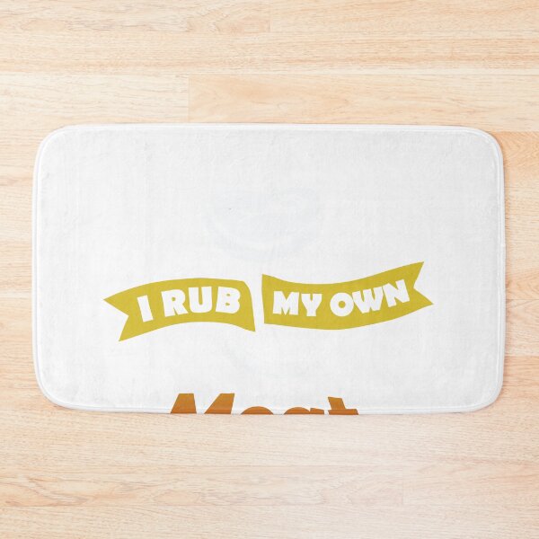 Item preview, Funny BBQ Chef gift | I Rub My Own Meat | Joke Chef design graphic designed and sold by Lisbob.