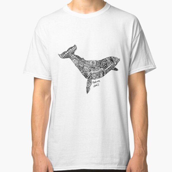 Robot Whale Classic T-Shirt