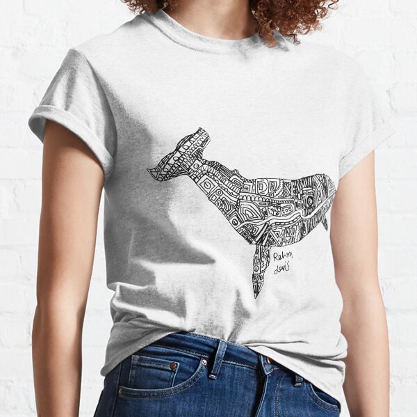 Robot Whale Classic T-Shirt