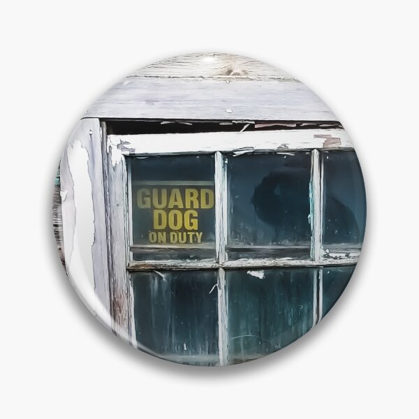 Item preview, Guard Dog on Duty designed and sold by Eye on the Blueline.