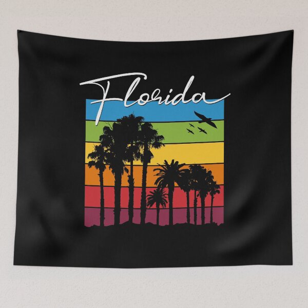 Item preview, Florida Tropical Palm Trees Vacation Souvenir designed and sold by Delightfully Cynical.