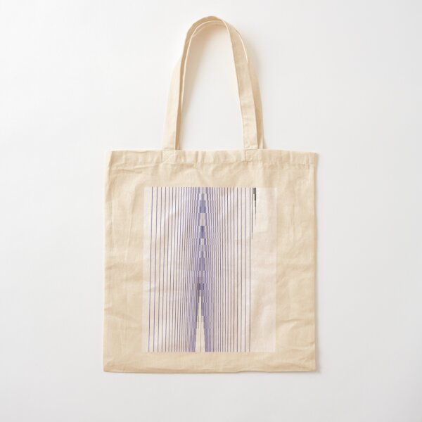 Pattern, design, tracery, weave, drawing, figure, picture, illustration, structure, framework, composition, frame, texture Cotton Tote Bag