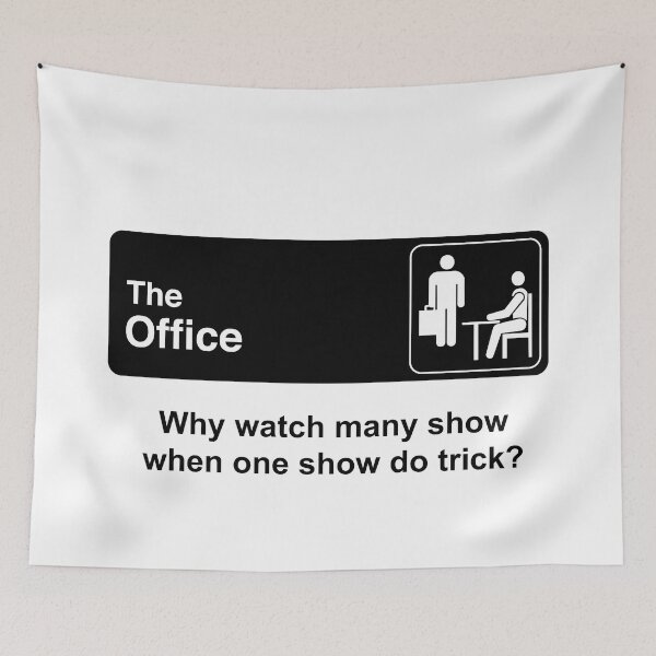 Item preview, Why Watch Many Show When One Show Do Trick? The Office | v.4 designed and sold by RocketPunchSC.