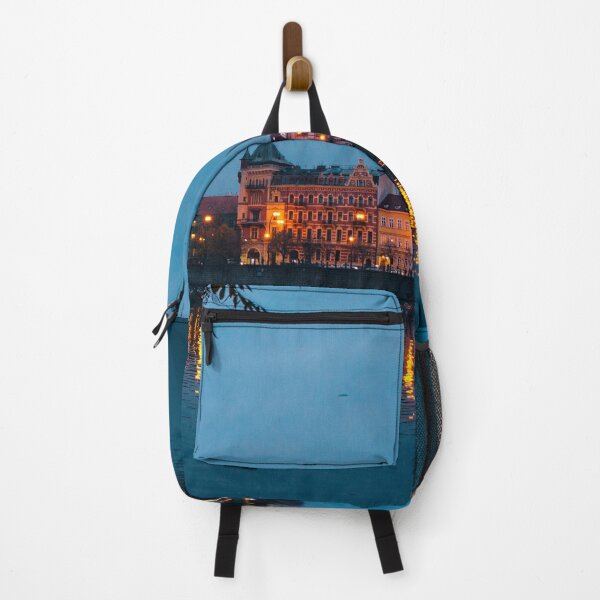 Item preview, Nightscape at Vltava River designed and sold by Carmen Jost.