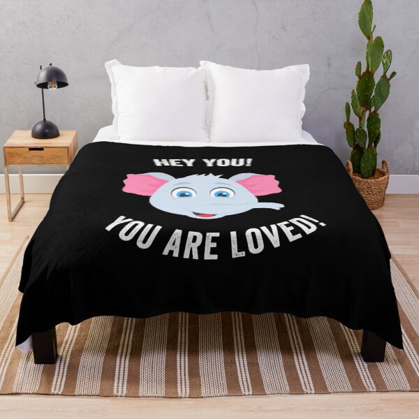Item preview, Hey You! You Are Loved, Baby Elephant Design designed and sold by Lizzie May.
