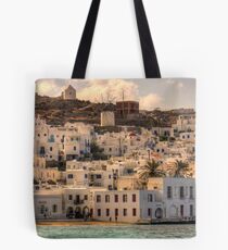 Mykonos Village Tote Bag