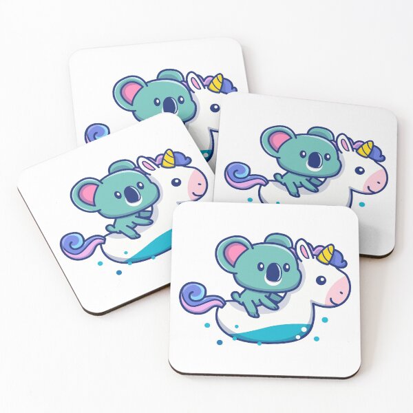 Item preview, Cute Koala And Unicorn designed and sold by Vector Scout Lab.