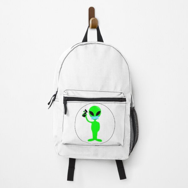 Item preview, Alien Visitor in facemask designed and sold by aginlow.