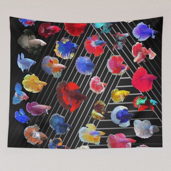 Item preview, Betta Fish Stickers designed and sold by GFishy.