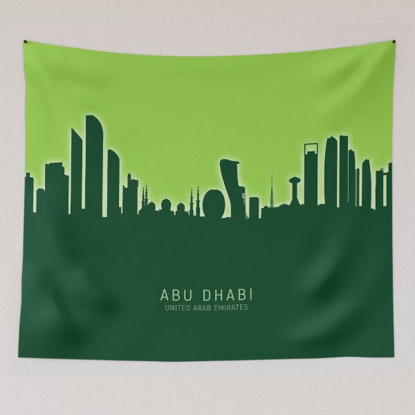 Item preview, Abu Dhabi Skyline designed and sold by ArtPrints.