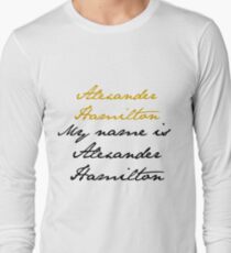 Alexander Hamilton Langarmshirt