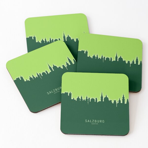 Item preview, Salzburg Austria Skyline designed and sold by ArtPrints.