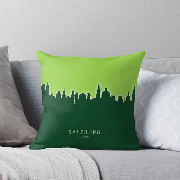 Artikelvorschau, Salzburg Austria Skyline entworfen und verkauft von ArtPrints.