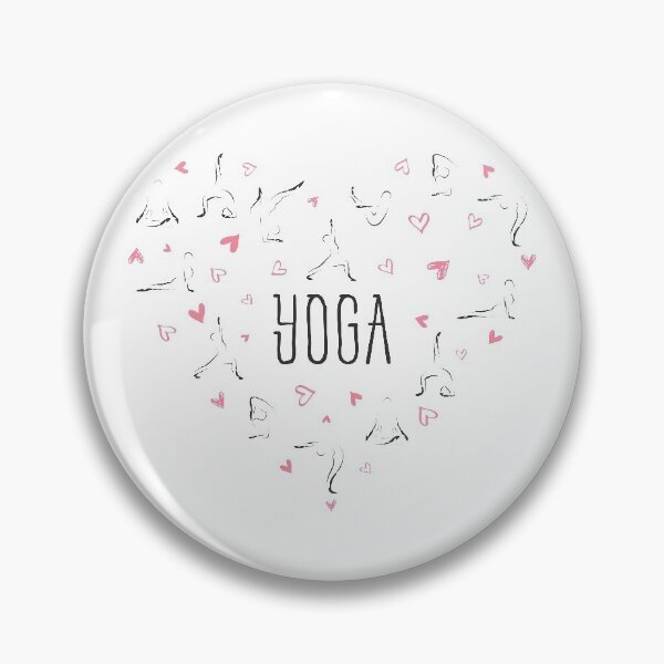 Item preview, Yoga poses in shape of a heart designed and sold by sashica.