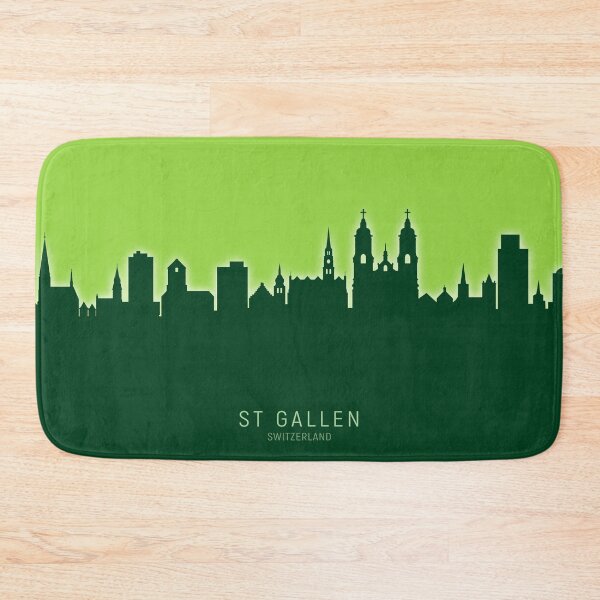 Item preview, St Gallen Switzerland Skyline designed and sold by ArtPrints.