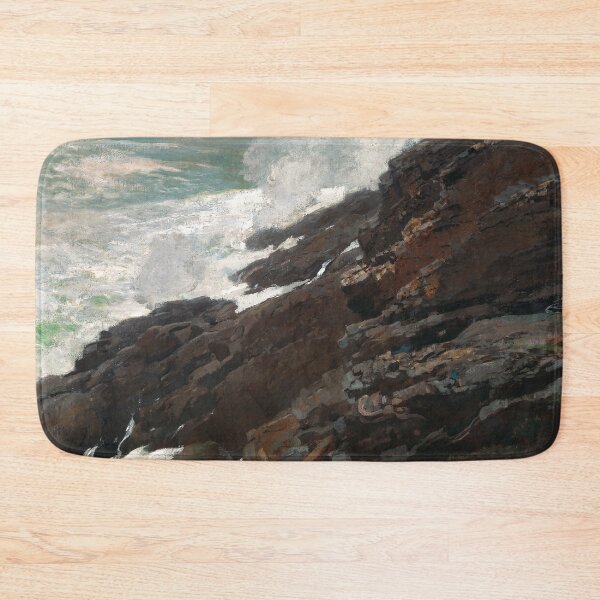 Item preview, Rocky Shore Painting Circa 1894 designed and sold by Hybridized.