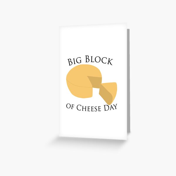 Item preview, big block of cheese day~ the west wing designed and sold by beffyann02.