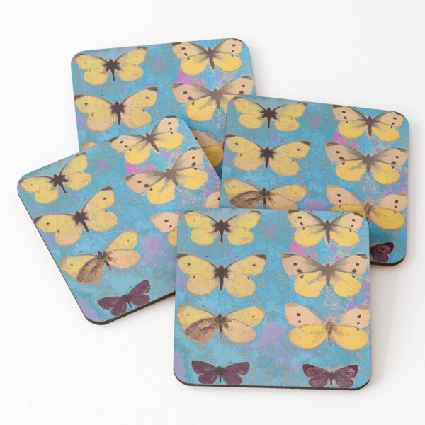 Item preview, Butterfly book plate yellow designed and sold by OakendOriginals.