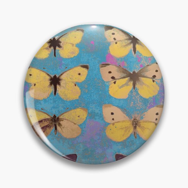 Item preview, Butterfly book plate yellow designed and sold by OakendOriginals.