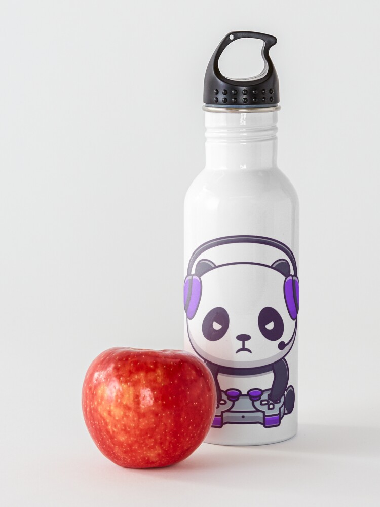 Alternate view of Cute Gaming Panda Water Bottle