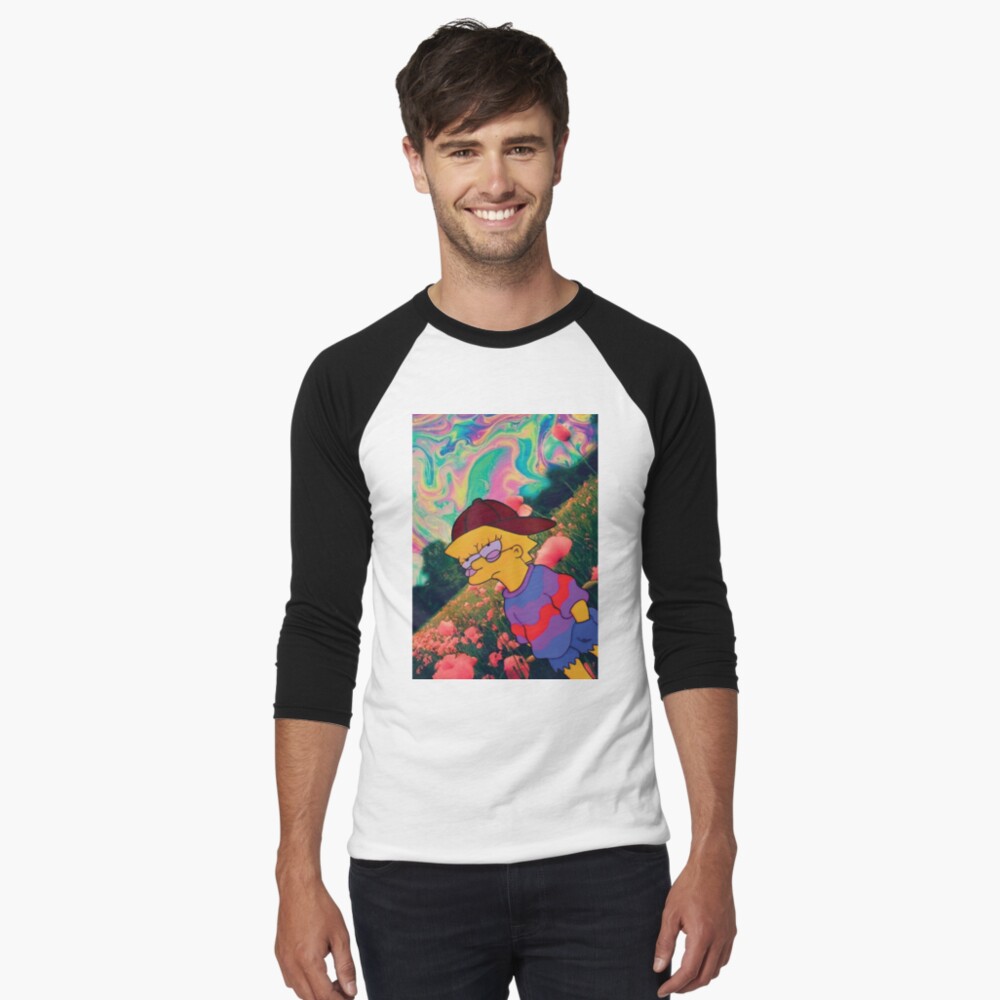 Item preview, Baseball ¾ Sleeve T-Shirt designed and sold by psych-apparel.