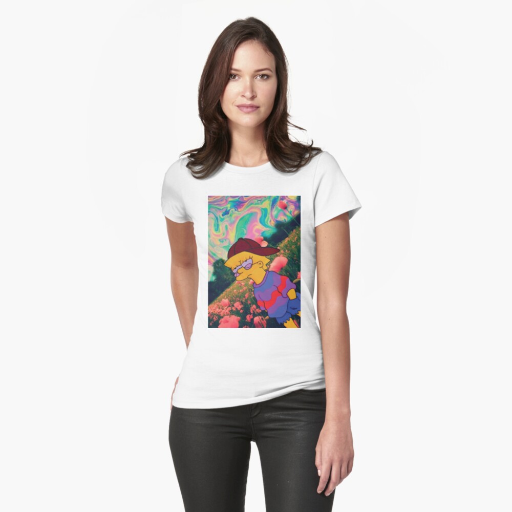 Item preview, Fitted T-Shirt designed and sold by psych-apparel.