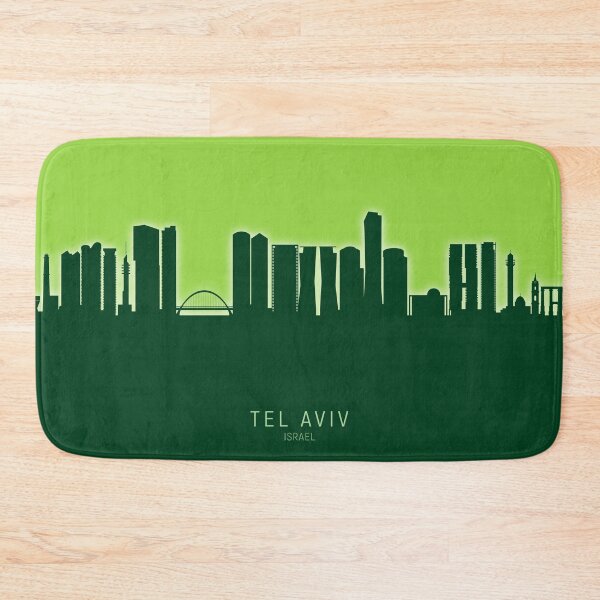 Item preview, Tel Aviv Israel Skyline designed and sold by ArtPrints.