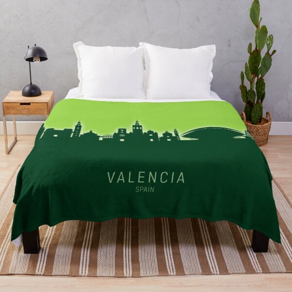 Item preview, Valencia Spain Skyline designed and sold by ArtPrints.